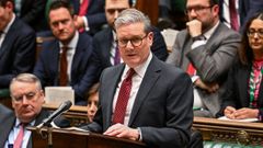 El primer ministro britnico, Keir Starmer, durante una sesin en la Cmara de los Comunes