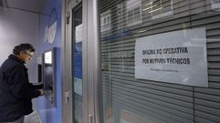 Sucursal de Abanca en la calle de la Torre en donde tuvo lugar el atraco 