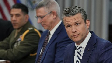 Pete Hegseth, secretario de Defensa de Estados Unidos