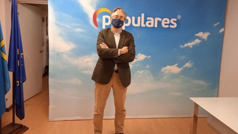 Pablo Gonz�lez, presidente del Partido Popular de Gij�n
