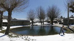 Cepedelo es el pueblo m�s alto de Galicia, a 1.300 metros de altitud, en Viana de Bolo