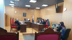 La plaza 1 de la secci�n penal de Ourense celebr� la vista previa al juicio, que se fij� para el pr�ximo mes de enero