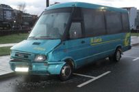El microb�s se encontraba estacionado en la r�a Per� carballesa.