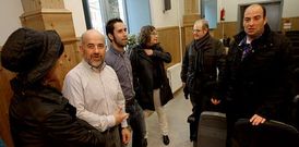 Independientes y socialistas de Foz actuaron unidos hace un a�o en apoyo de emprendedores.