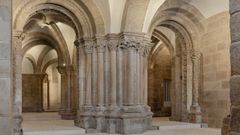Cripta de la catedral de Compostela
