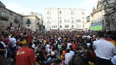 La final de la Eurocopa del 2024 ya se pudo ver en pantalla gigante en Santa Mar�a