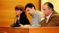 Pilar Souto, durante el pleno.