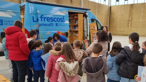 A furgoteca  unha das iniciativas en marcha de apoio  cultura no medio rural.