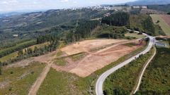 Las obras en el pol&iacute;gono de A Fonsagrada, a cargo de la Diputaci&oacute;n, empezaron en el mes de marzo