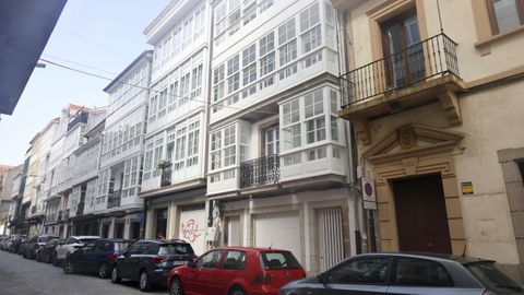 En la imagen, pegado a la C�mara de Comercio, el edificio de la promoci�n Marqu�s