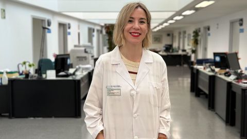 Ana Fernández, oncóloga del CHUO