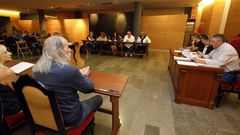 Por la pandemia, la ubicacin de los concejales y del pblico cambia notablemente en el pleno que se celebra a las 20.30 horas de este martes en Viveiro