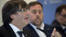 Puigdemont presenta la Hacienda catalana �preparada� para la independencia