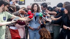 Ayuso no condena los insultos del El�as Ahuja contra las alumnas del Santa M�nica