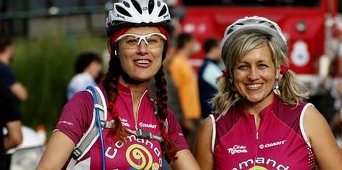 El equipo femenino Comando Karacola no falt� a la cita carballesa