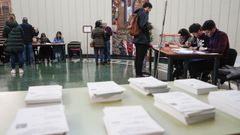 Foto de archivo de una jornada de votaci�n en Ourense.