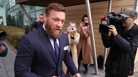 Conor McGregor.El excampen de la UFC Conor McGregor