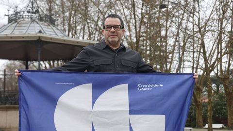 Juli�n Abad, presidente de Creatividade Galega.