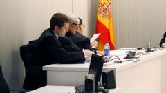 La abogada de Trapero, durante la sesi�n en la Audiencia Nacional