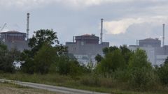 Vista de la planta nuclear de Zaporiyia, en Ucrania