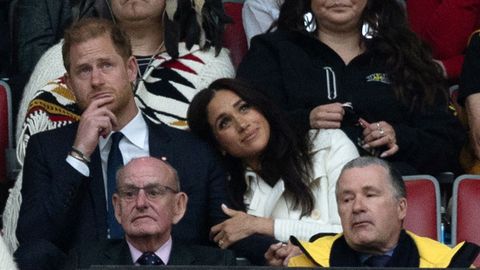 El prncipe Enrique y Meghan Markle en la apertura de loa Juegos Invictus