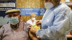 Vacunaci�n contra el covid-19 en Expourense