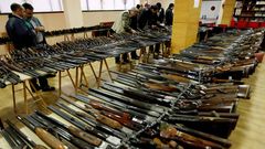 M�s de 800 armas a subasta en A Coru�a