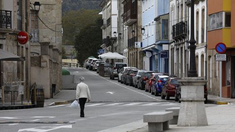 Imagen de la capital municipal de O Valadouro, Ferreira