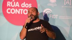 El actor Federico Prez durante un monlogo