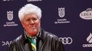 Pedro Almod�var, en la alfombra roja de los premios Feroz en Pontevedra