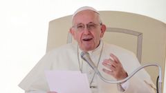 El papa, en una imagen de esta semana