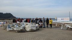 As� fue la limpieza de residuos en la playa de los Quebrantos