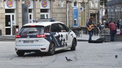 Imagen de archivo de un coche de la Polic�a Local de Pontevedra