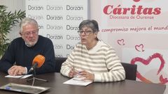 María Tabarés y Juan Ramón Álvarez Blanco presentaron el proyecto