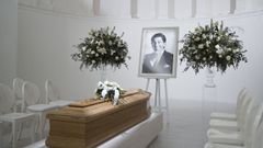 Capilla ardiente de Valentino en Roma