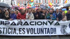 La manifestaci�n policial cont� con el apoyo de PP, Ciudadanos y Vox
