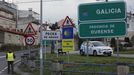 La nueva rutina y controles fronterizos en el paso de Feces de Abaixo, en imágenes
