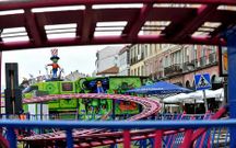 Buena parte de las atracciones est�n ya instaladas.