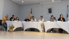 Imagen de archivo de un pleno en Fisterra