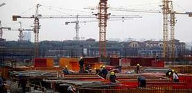 El bum de la construcci�n en Shangh�i atrajo a muchos trabajadores asi�ticos, pero tambi�n a mano de obra europea cualificada.