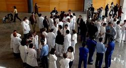 Concentraci�n en el Marcide, en una imagen de archivo.