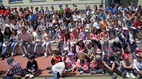 Romara das Letras no colexio de Escarabote