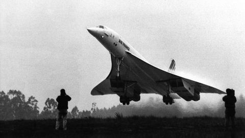 El Concorde, en Lavacolla