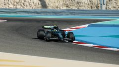 Fernando Alonso.Fernando Alonso en los Libres 2 del GP de Bar�in