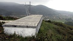 Un dep�sito de agua para una tra�da vecinal