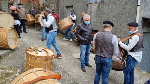 Desfile de entroido en Vilario de Conso