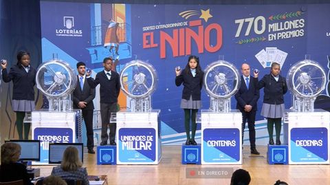 Sorteo de la Loter�a del Ni�o