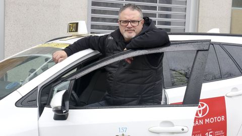 Jos� Mar�a Ramos, presidente de Tele Taxi.
