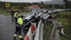 El �ltimo accidente mortal del mes de marzo en Galicia (en la foto) ocurri� el d�a 15