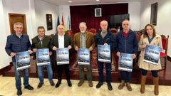 Acto de presentaci�n del I Memorial Jos� Luis Prado celebrado este jueves en el Concello de Vilanova